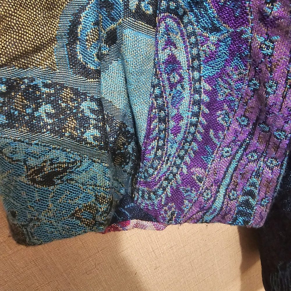 Soft Surroundings Oversized Patchwork Floral Prin… - image 4